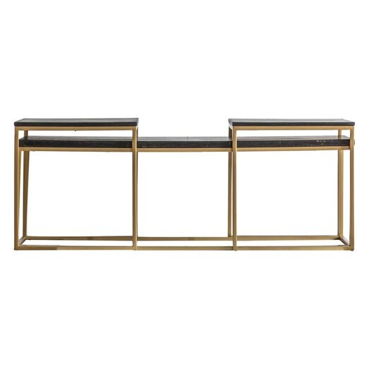 Picture of Belchi Nest of 3 Coffee Table Metal Black Castle Road Interiors Picture of Belchi Nest of 3 Coffee Table Metal Black Castle Road Interiors