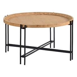 Picture of Bella Coffee Table Fir Natural/Black Alliance Furniture