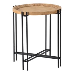 Picture of Bella Side Table Fir Natural/Black Alliance Furniture