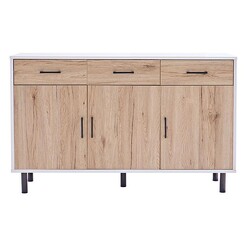 Picture of Bellini Oak Front Sideboard in Light Brown by HelloFurniture