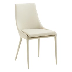 Picture of Benito PU Dining Chair in Black by Vida & Co.