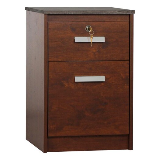 Picture of Bennington 2-Drawer Cabinet in Cherry by Modish