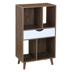 Picture of Bentona Bookcase with Drawer MDF Assorted U.S Designs