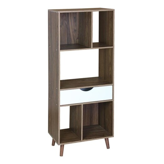 Picture of Bentona Tall Bookcase with Drawer MDF Assorted U.S Designs