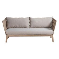 Picture of Beuna 3 Seater Outdoor Sofa Wood Washed Natural/Beige Vida & Co.