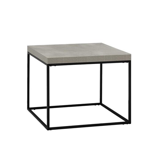 Picture of Bexy Square Industrial Lamp Side Table - Cement Grey Picture of Bexy Square Industrial Lamp Side Table - Cement Grey