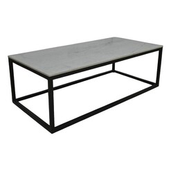 Picture of Bidree Marble Coffee Table Black Dover Mason