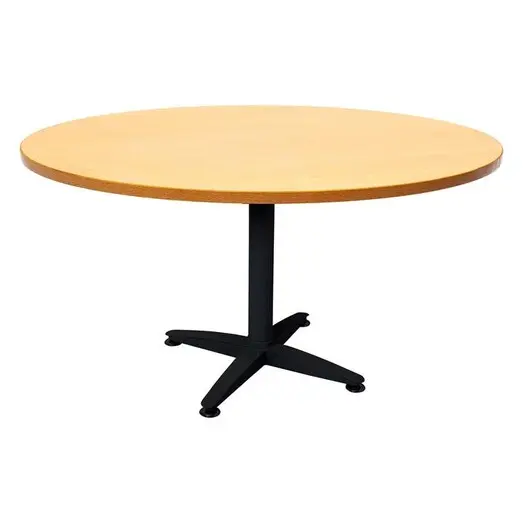 Picture of Black 4 Star Base Table Rbrt12 Melamine Assorted Rapidline