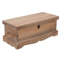 Picture of Blanket Box, Weathered Oak Wood Hudson Furniture
