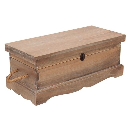 Picture of Blanket Box, Weathered Oak Wood Hudson Furniture