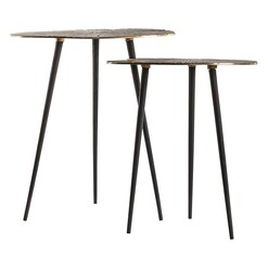 Picture of Bohr Nest of 2 Tables in Silver by Castle Road Interiors