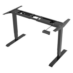 Picture of Boost Height Adjustable Desk Frame Steel Assorted Rapidline