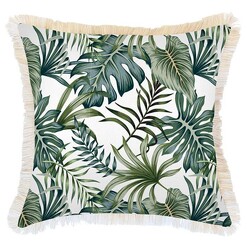 Picture of Boracay Fringed Cushion Cover Size 45 x 45cm by Escape to Paradise