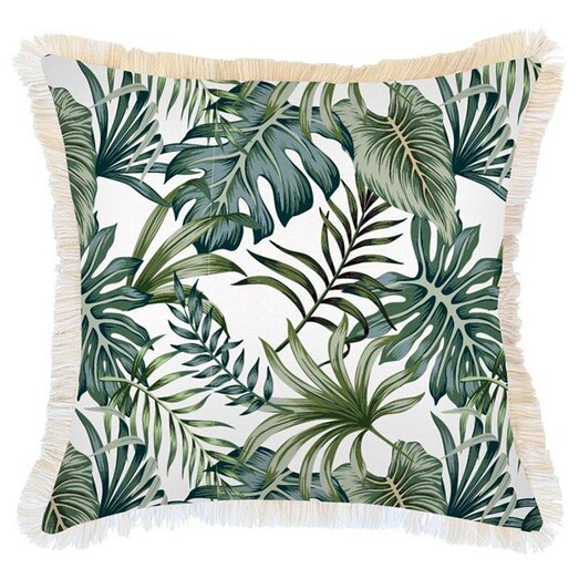 Picture of Boracay Fringed Cushion Cover Size 45 x 45cm by Escape to Paradise Picture of Boracay Fringed Cushion Cover Size 45 x 45cm by Escape to Paradise