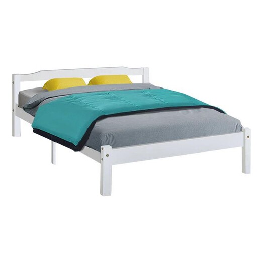 Picture of Borroni Wooden Bed Pine White Resort Living Picture of Borroni Wooden Bed Pine White Resort Living