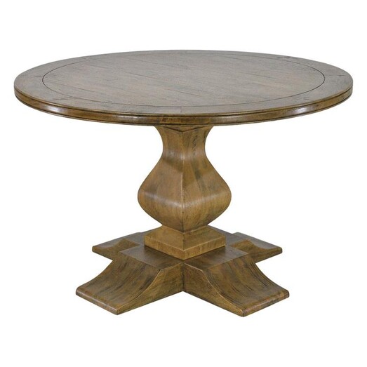Picture of Bosquet Dining Table Wood Rustic Brown Alliance Furniture