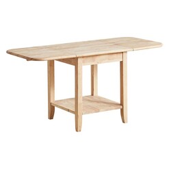 Picture of Boston Drop Leaf Coffee Table Solid Wood Natural The Import Depot