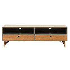 Picture of Boston Entertainment Unit Wood Concrete/Natural Hudson Furniture