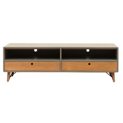 Picture of Boston Entertainment Unit Wood Concrete/Natural Hudson Furniture