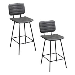 Picture of Bosun Faux Leather Bar Stool (Set of 2) Assorted Dover Mason