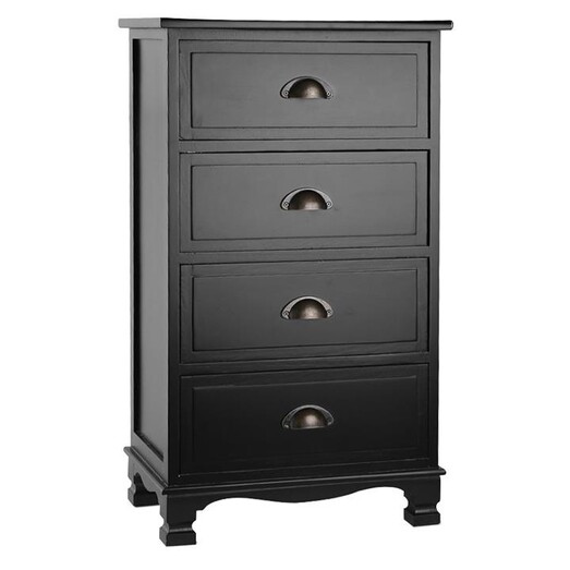 Picture of Bottari Bedside Table, 4 Drawers Wood Assorted Resort Living Picture of Bottari Bedside Table, 4 Drawers Wood Assorted Resort Living