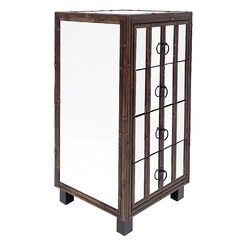 Picture of Boyd Bedside Table Wood Tobacco Searles Homewares