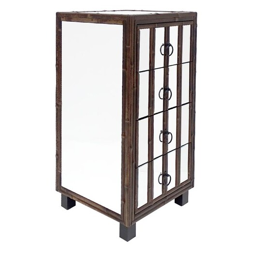 Picture of Boyd Bedside Table Wood Tobacco Searles Homewares