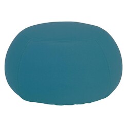 Picture of Breese Small Round Ottoman Polyester Blue Iniko