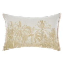 Picture of Briella Breakfast Cushion in Orange by Linen House