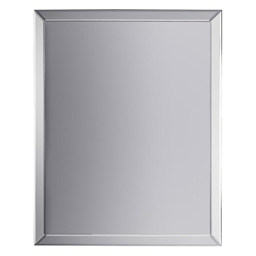 Picture of Brighton Rectangular Mirror Glass Silver Castle Road Interiors