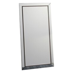 Picture of Brigita Rectangular Leaner Mirror Glass Silver Castle Road Interiors