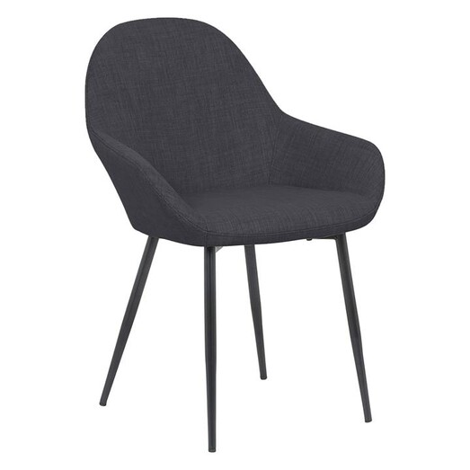 Picture of Brooke Fabric Dining Chair, Charcoal Life Interiors
