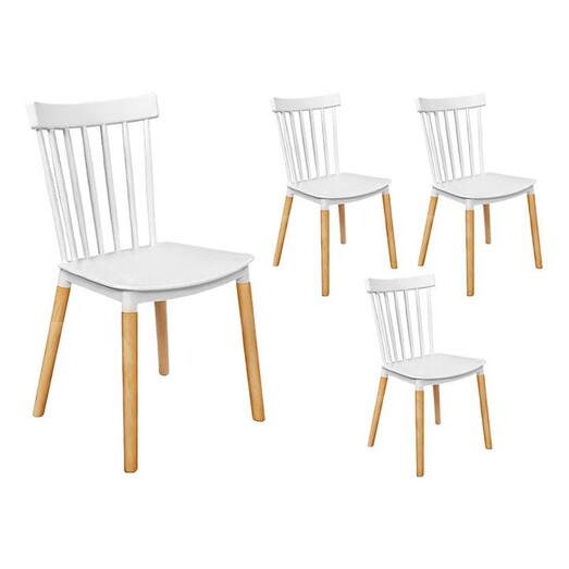 Picture of Brooks Dining Chair (Set of 4) Plastic White Resort Living