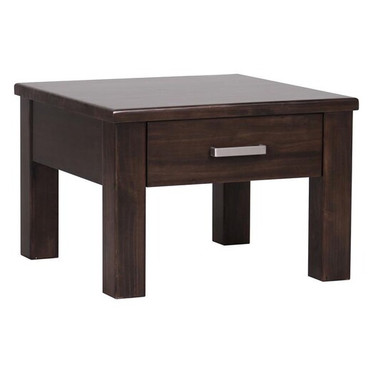Picture of Bruges Side Table Wood Mocha Beaumont & Braddock