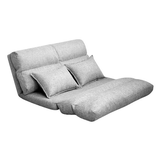 Picture of Bubry Adjustable Double Lounge Sofa, Light Grey Fabric Resort Living