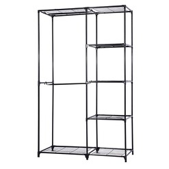 Picture of Buniccia Open Wardrobe Metal Black Resort Living