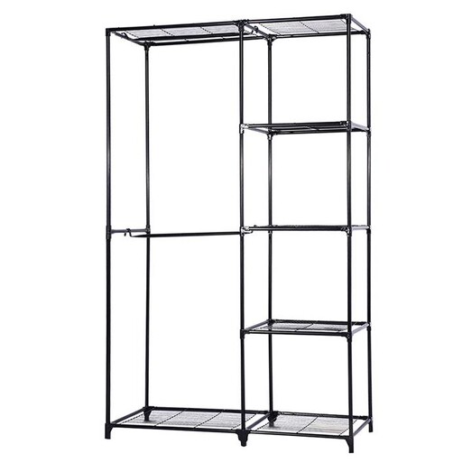 Picture of Buniccia Open Wardrobe Metal Black Resort Living