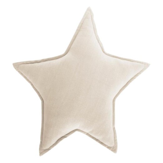 Picture of Burel Kids Star-Shaped Cushion in Beige by Vida & Co. Picture of Burel Kids Star-Shaped Cushion in Beige by Vida & Co.