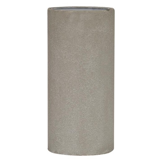 Picture of Burke Metal Bucket Vase Size 14 x 30cm in Grey by Rogue Picture of Burke Metal Bucket Vase Size 14 x 30cm in Grey by Rogue