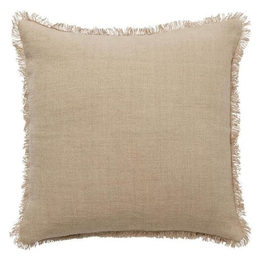 Picture of Burton Linen Cushion Size 50 x 50cm in Off White by L&M Home Picture of Burton Linen Cushion Size 50 x 50cm in Off White by L&M Home