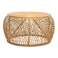 Picture of Byron Rattan Coffee Table Natural Alexander Santorini