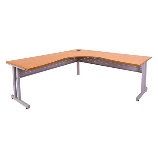 Picture of C Leg Corner Desk Melamine Assorted Rapidline
