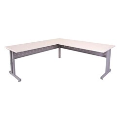 Picture of C Leg with Return Desk Melamine Assorted Rapidline