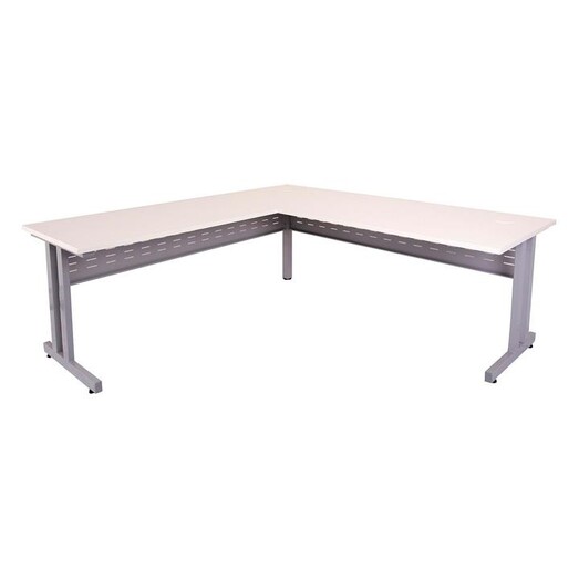 Picture of C Leg with Return Desk Melamine Assorted Rapidline