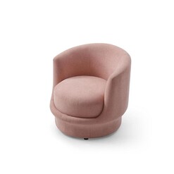 Picture of Calia Fabric Accent Lounge Relaxing Arm Chair - Pink