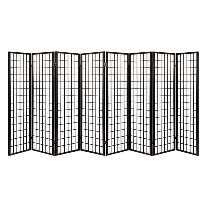Picture of Camacho 8-Panel Room Divider Wood Assorted Resort Living