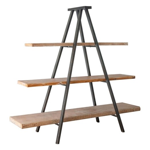 Picture of Camden Graduated Bookshelf Brown Phil Bee Interiors