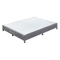 Picture of Camellia Bed Base Charcoal Fabric Rothbury Home