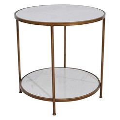 Picture of Cameron Side Table Metal Gold CAFE Lighting & Living