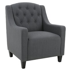 Picture of Canberra Armchair, Dark Grey Fabric SkyBlue